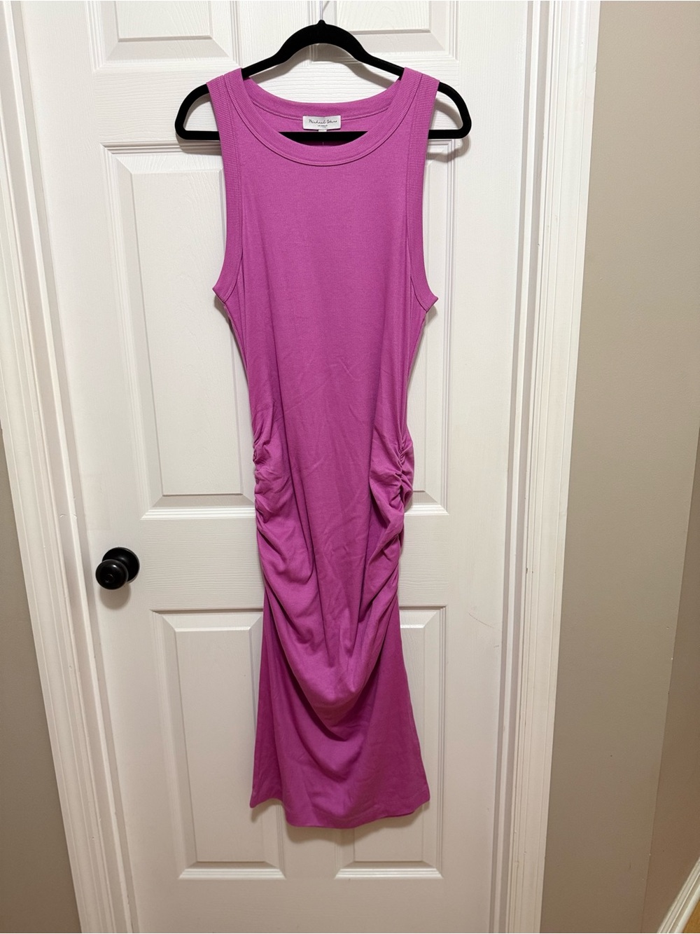 Michael Stars Sleeveless Maxi Dress in Magenta - Picture 2 of 4